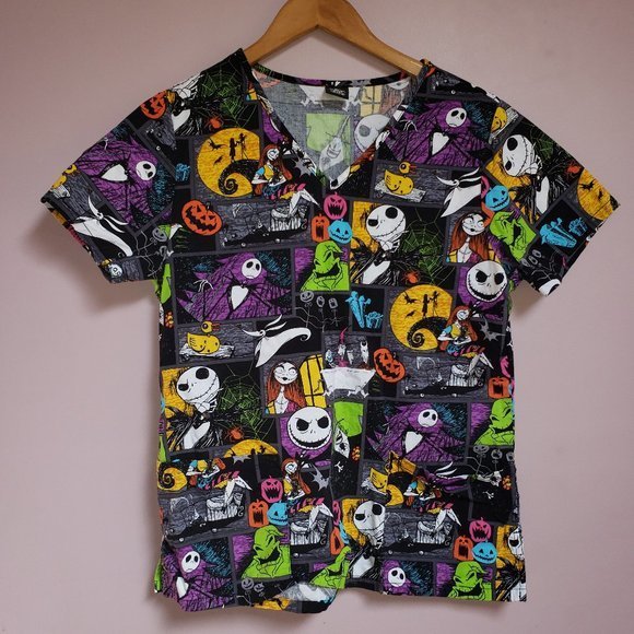 White Cross Nightmare before Christmas Women's Size Small - Pre-Owned - Picture 1 of 6